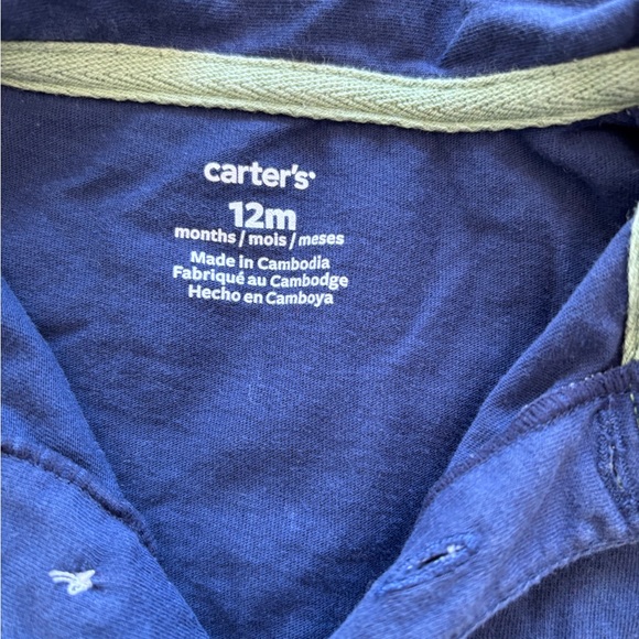 Carter’s 12m collared set - Picture 2 of 2